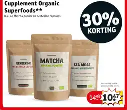 Kruidvat Cupplement Organic Superfoods aanbieding