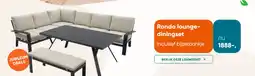 Van der Garde tuinmeubelen Rondo lounge diningset aanbieding