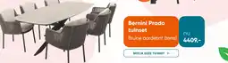 Van der Garde tuinmeubelen Bernini Prado tuinset aanbieding