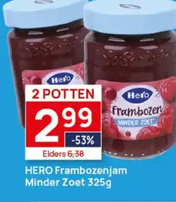 Butlon HERO Frambozenjam Minder Zoet aanbieding