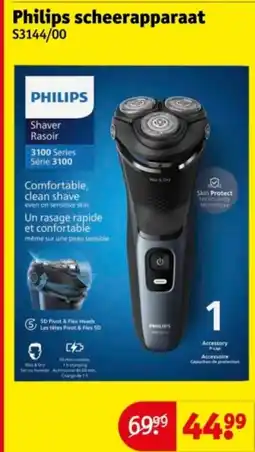 Kruidvat Philips scheerapparaat S3144/00 aanbieding