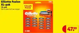 Kruidvat Gillette Fusion XL-pak aanbieding
