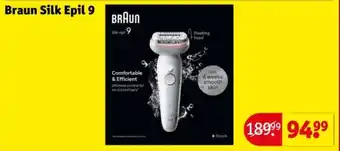 Kruidvat Braun Silk Epil 9 aanbieding