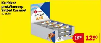 Kruidvat Kruidvat proteïnereep Salted Caramel aanbieding