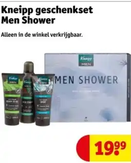 Kruidvat Kneipp geschenkset Men Shower aanbieding