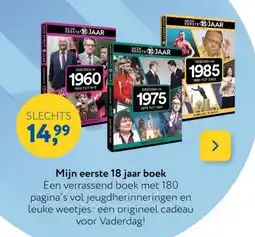 Primera Mijn eerste 18 jaar boek aanbieding