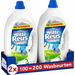 Plein.nl 2x Witte Reus Wasmiddel Gel 100 aanbieding