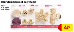 Kruidvat Haarklemmen met zee thema aanbieding