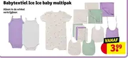 Kruidvat Babytextiel Ice Ice baby multipak aanbieding