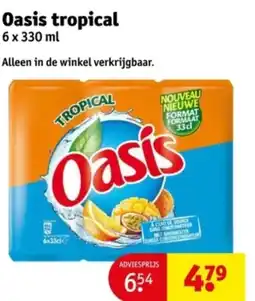 Kruidvat Oasis tropical aanbieding