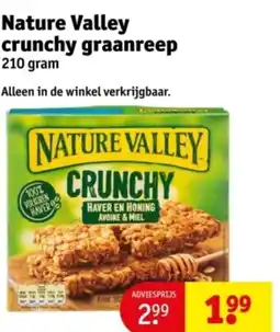 Kruidvat Nature Valley crunchy graanreep aanbieding