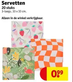 Kruidvat Servetten aanbieding