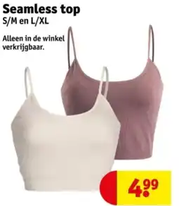 Kruidvat Seamless top aanbieding