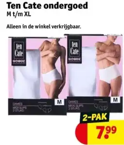 Kruidvat Ten Cate ondergoed aanbieding