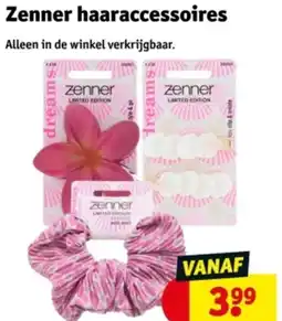 Kruidvat Zenner haaraccessoires aanbieding
