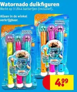 Kruidvat Watornado duikfiguren aanbieding