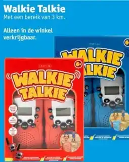 Kruidvat Walkie Talkie aanbieding