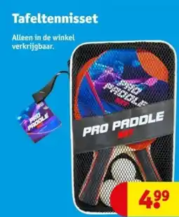 Kruidvat Tafeltennisset aanbieding
