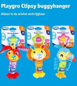 Kruidvat Playgro Clipsy buggyhanger aanbieding