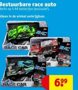 Kruidvat Bestuurbare race auto aanbieding