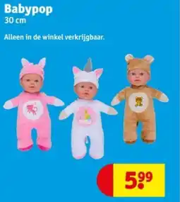 Kruidvat Babypop aanbieding