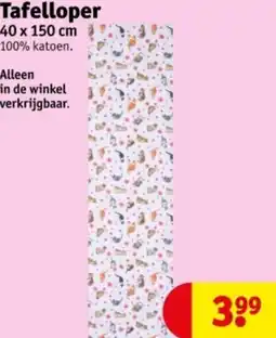 Kruidvat Tafelloper aanbieding