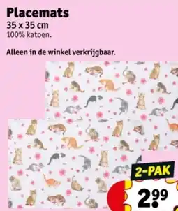 Kruidvat Placemats aanbieding