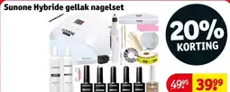 Kruidvat Sunone Hybride gellak nagelset aanbieding