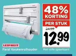 Vomar Voordeelmarkt LEIFHEIT Parat Keukenrolhouder aanbieding