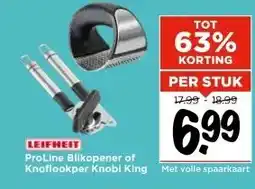 Vomar Voordeelmarkt LEIFHEIT ProLine Blikopener of Knoflookper Knobi King aanbieding