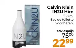 Trekpleister Calvin Klein IN2U Him aanbieding