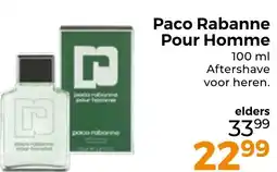Trekpleister Paco Rabanne Pour Homme aanbieding
