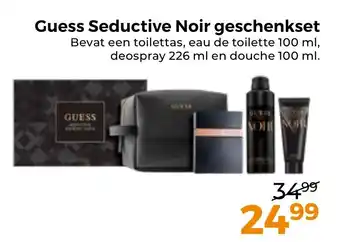 Trekpleister Guess Seductive Noir geschenkset aanbieding