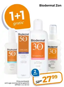 Trekpleister Biodermal Zon aanbieding