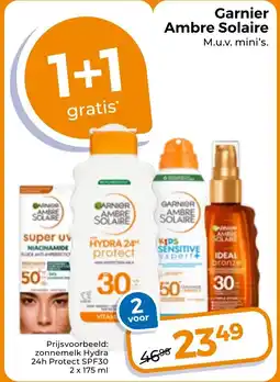 Trekpleister Garnier Ambre Solaire aanbieding
