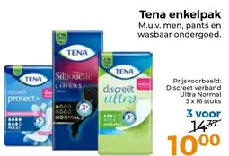 Trekpleister Tena enkelpak aanbieding