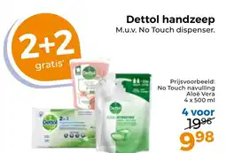 Trekpleister Dettol handzeep aanbieding