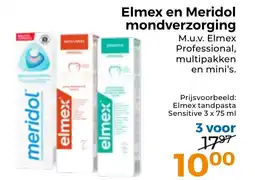 Trekpleister Elmex en Meridol mondverzorging aanbieding