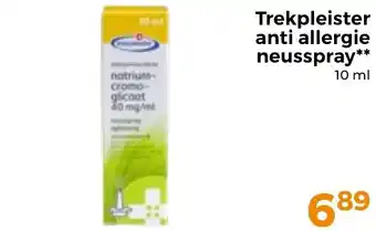 Trekpleister Trekpleister anti allergie neusspray aanbieding