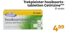 Trekpleister Trekpleister hooikoortstabletten Cetirizine aanbieding