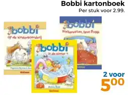 Trekpleister Bobbi kartonboek aanbieding