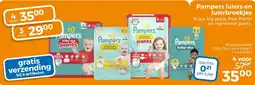 Trekpleister Pampers luiers en luierbroekjes aanbieding