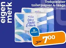 Trekpleister Trekpleister toiletpapier 4-laags aanbieding