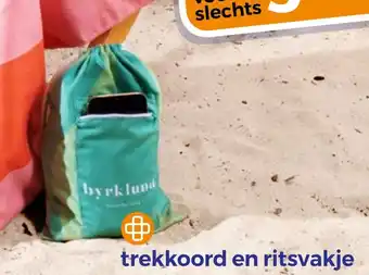Trekpleister Trekkoord en ritsvakje aanbieding