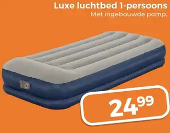 Trekpleister Luxe luchtbed 1-persoons aanbieding