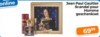 Trekpleister Jean Paul Gaultier Scandal pour Homme geschenkset aanbieding