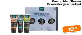 Trekpleister Kneipp Men Shower Favourites geschenkset aanbieding