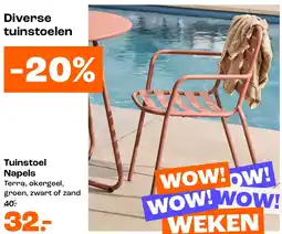Kwantum Tuinstoel Napels aanbieding