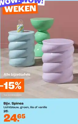 Kwantum Alle bijzettafels aanbieding