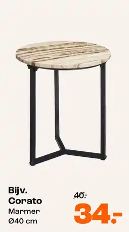 Kwantum Bijzettafels Corato aanbieding